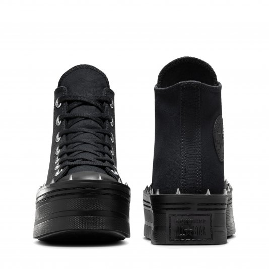 Chuck Taylor All Star Platform Modern Studded HI Mono Black