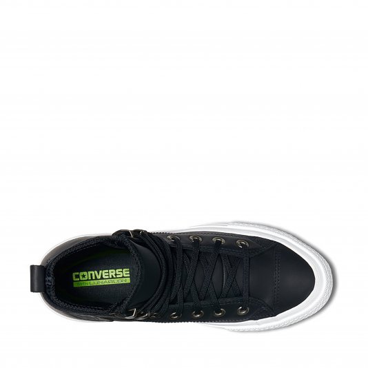 Chuck Taylor All Star Waterproof HI Black Leather