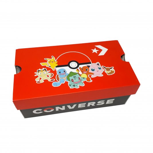 Chuck Taylor All Star X Pokemon First Partners HI Black/Multi/White