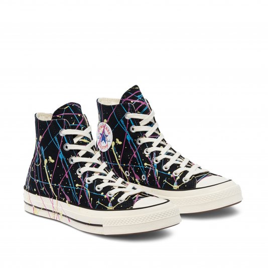 Chuck Taylor Vintage 70 Archive Paint Splatter HI Black
