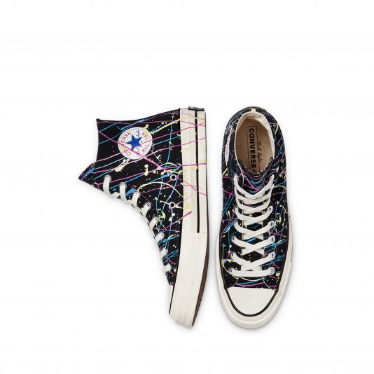 Chuck Taylor Vintage 70 Archive Paint Splatter HI Black