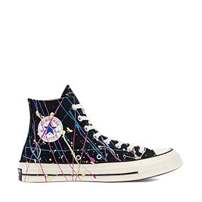 Chuck Taylor Vintage 70 Archive Paint Splatter HI Black