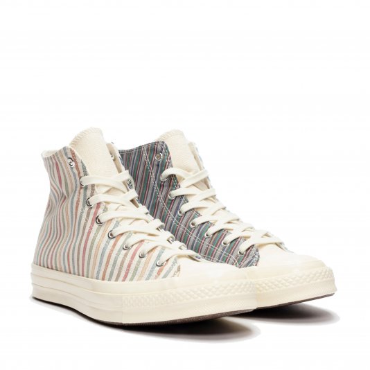 Chuck Taylor Vintage 70 Beyond Retro Stripes HI Egret/Multi