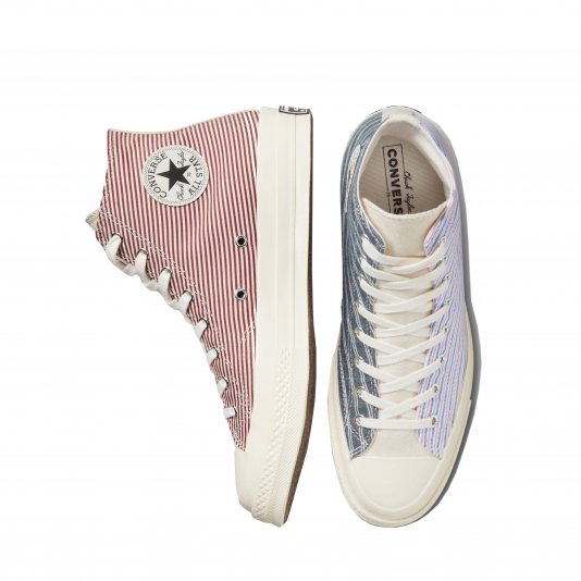 Chuck Taylor Vintage 70 Beyond Retro Stripes HI Egret/Multi