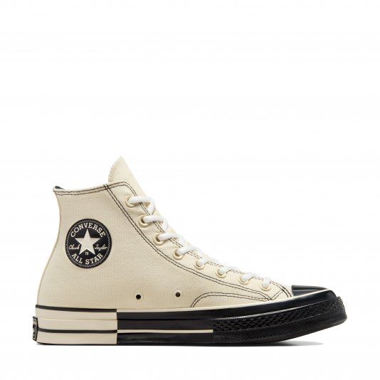 Chuck Taylor Vintage 70 Black & White HI Natural Ivory/Black