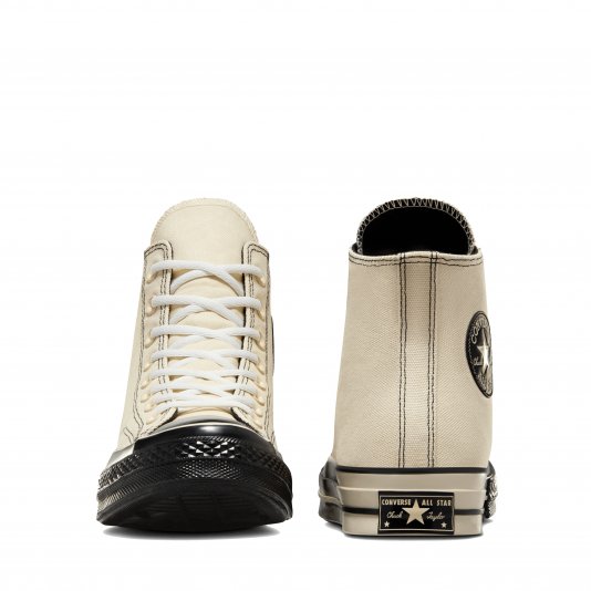 Chuck Taylor Vintage 70 Black & White HI Natural Ivory/Black