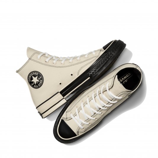 Chuck Taylor Vintage 70 Black & White HI Natural Ivory/Black