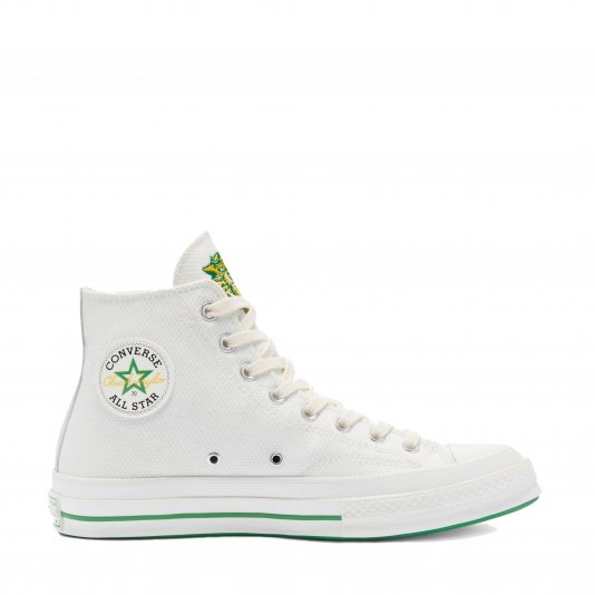 Chuck Taylor Vintage 70 Breaking Down Barriers HI White/Yellow Green