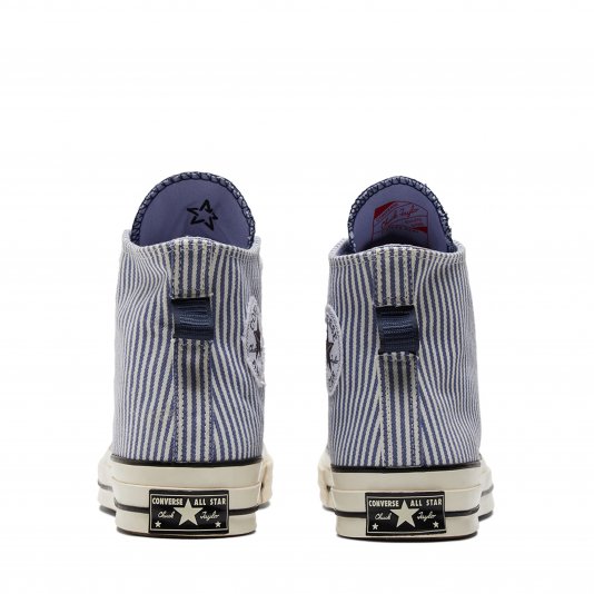 Chuck Taylor Vintage 70 Crafted Stripe HI Washed Indigo/Egret/Black