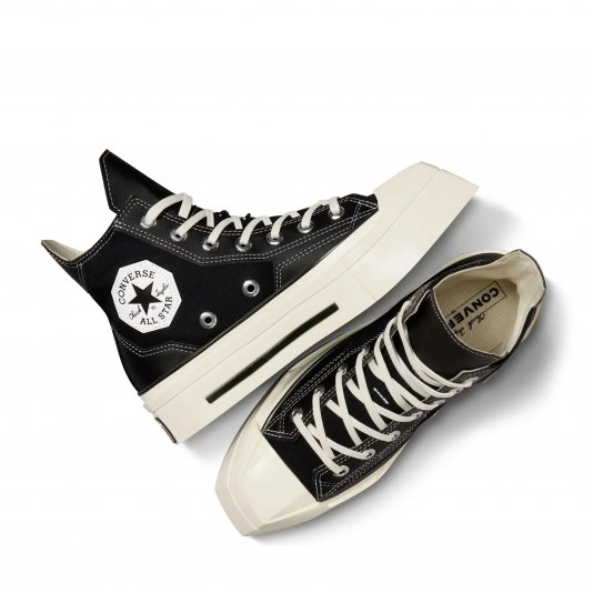 Chuck Taylor Vintage 70 De Luxe Squared HI Black/Egret