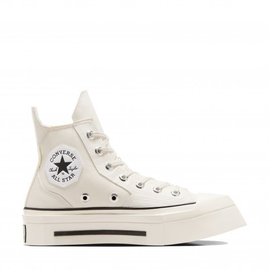 Chuck Taylor Vintage 70 De Luxe Squared HI Egret/Black