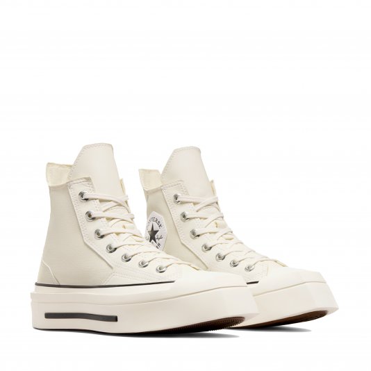 Chuck Taylor Vintage 70 De Luxe Squared HI Egret/Black