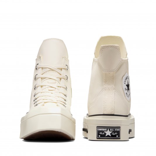 Chuck Taylor Vintage 70 De Luxe Squared HI Egret/Black