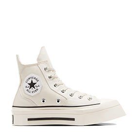 Chuck Taylor Vintage 70 De Luxe Squared HI Egret/Black