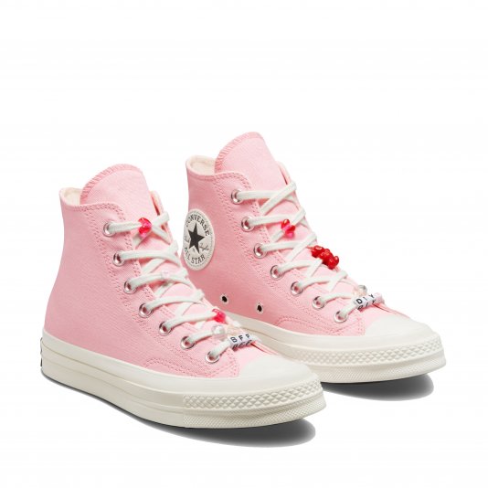 Chuck Taylor Vintage 70 Diy Beads HI Sunrise Pink/Egret/Black