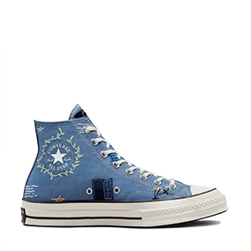 Chuck Taylor Vintage 70 Embroidery HI Light Blue/Multi/Egret