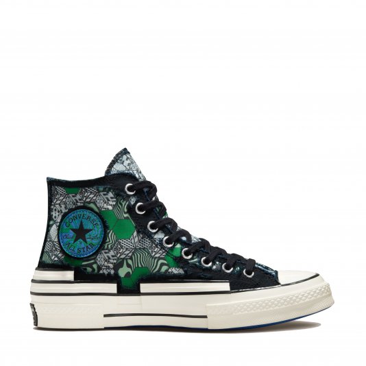 Chuck Taylor Vintage 70 Hacked Heel Tear Away HI Black/Iron Grey/Blue