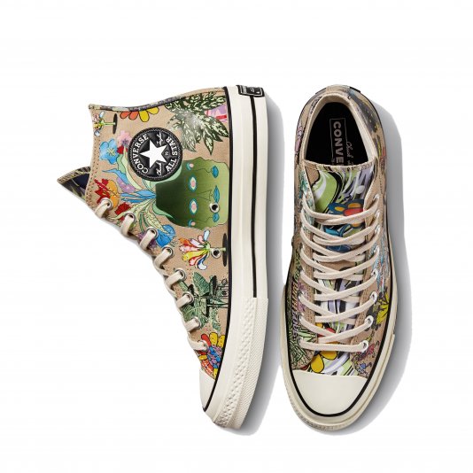 Chuck Taylor Vintage 70 Plant Love HI Nomad Khaki/Irish Green