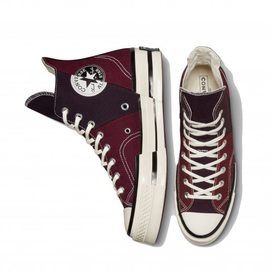 Chuck Taylor Vintage 70 Plus HI Dark Beetroot/Egret/Black