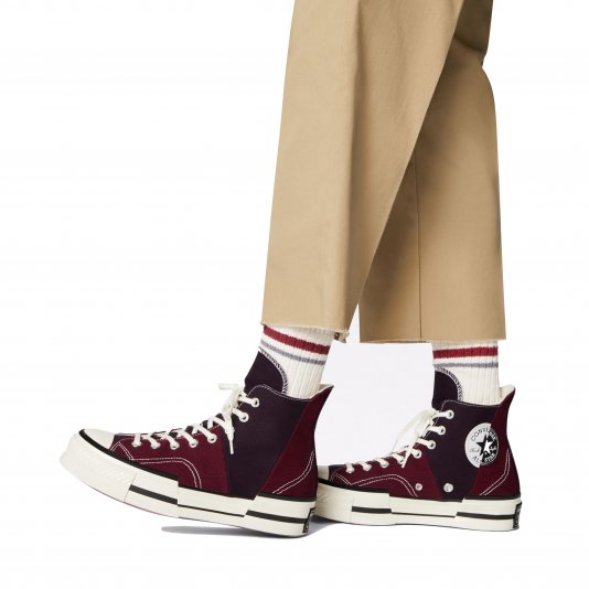 Chuck Taylor Vintage 70 Plus HI Dark Beetroot/Egret/Black