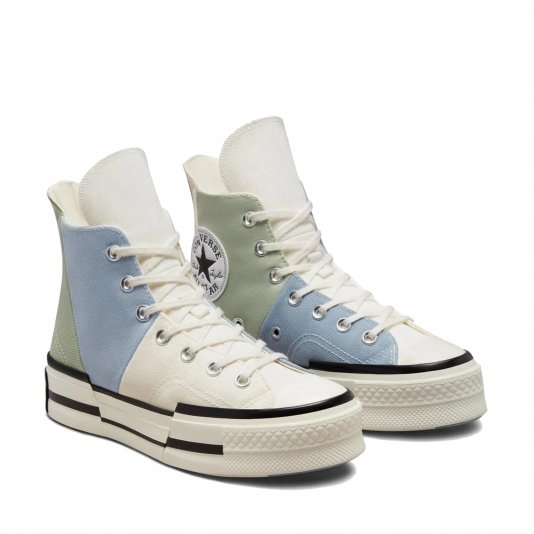 Chuck Taylor Vintage 70 Plus Material Mashup HI Summit Sage/Egret