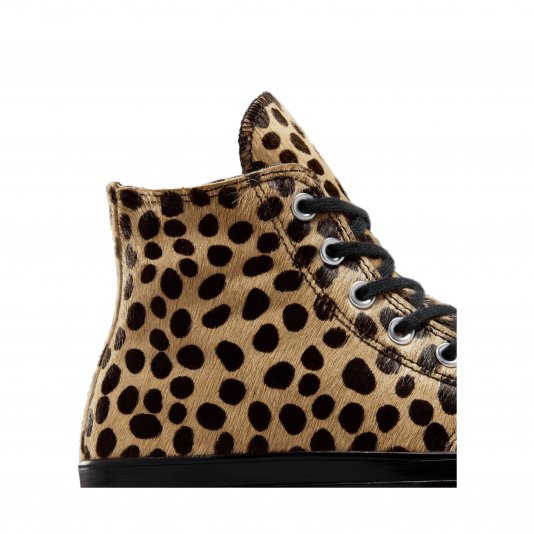Chuck Taylor Vintage 70 Pony Hair HI Gold/Black/White