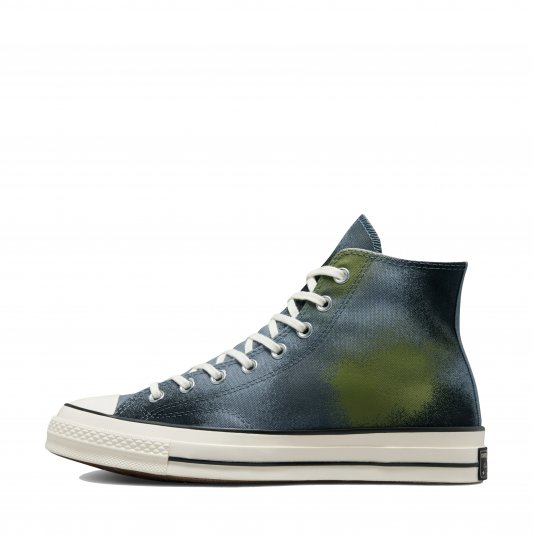 Chuck Taylor Vintage 70 Spray Paint HI Lunar Grey/Cyber Grey/Grassy