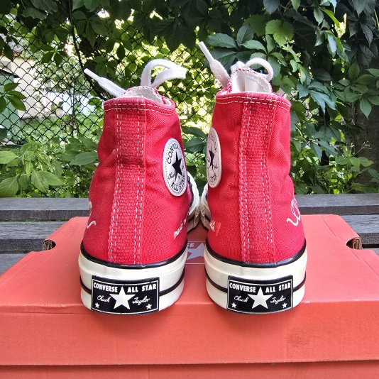 Chuck Taylor Vintage 70 Valentines Day HI University Red/Egret ( У )