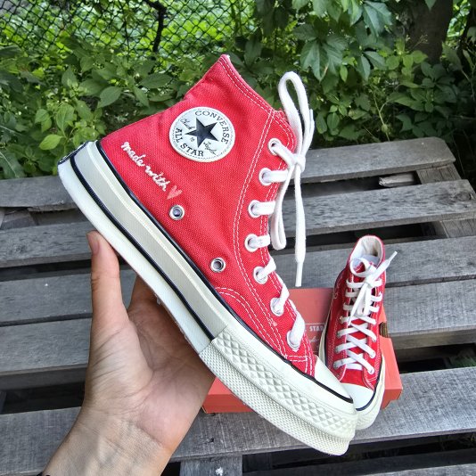 Chuck Taylor Vintage 70 Valentines Day HI University Red/Egret ( У )