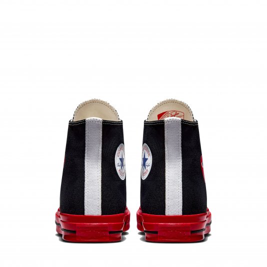 Chuck Taylor Vintage 70 X Comme des Garcons PLAY HI Black/Red