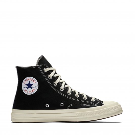 Chuck Taylor Vintage 70 X Comme des Garcons PLAY HI Black/White/High Risk Red