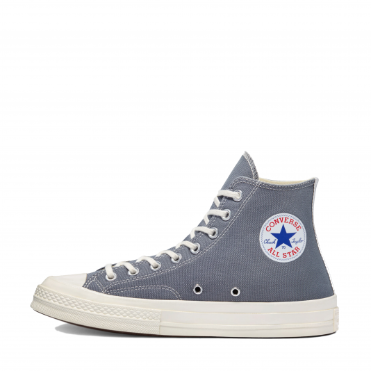 Chuck Taylor Vintage 70 X Comme des Garcons PLAY HI Steel Gray/Egret/Black