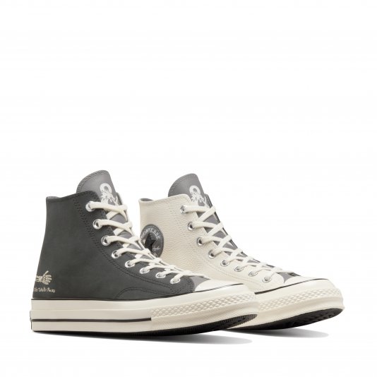 Chuck Taylor Vintage 70 X Dungeons & Dragons HI Black/Egret/Grey Leather