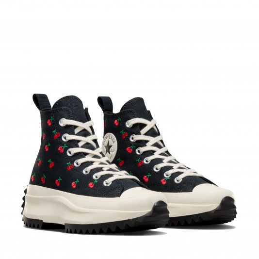 Run Star Hike Lugged Cherries HI Black/Egret/Red