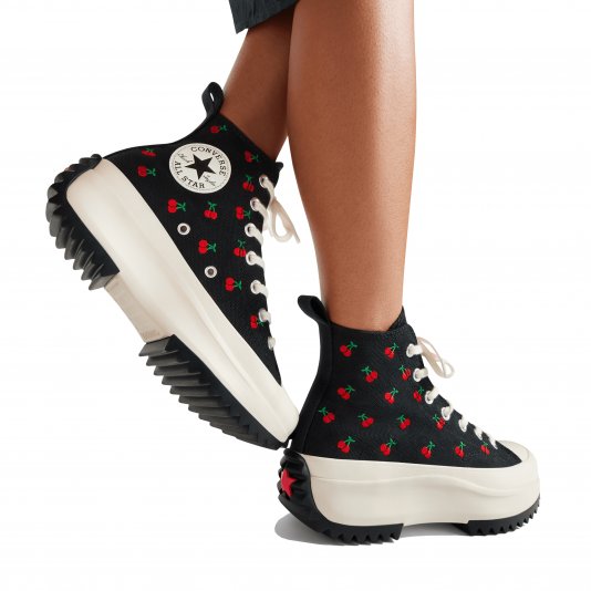 Run Star Hike Lugged Cherries HI Black/Egret/Red
