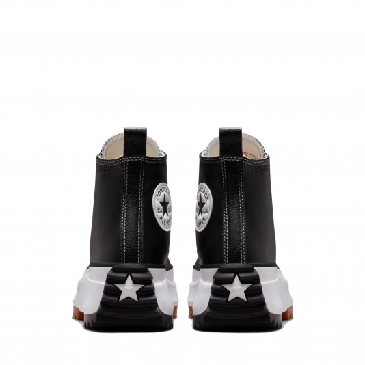 Run Star Hike Lugged HI Black/White/Gum Leather