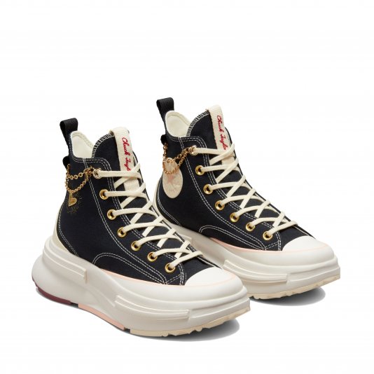 Run Star Legacy CX Gold Chain HI Black/Egret/Back Alley Brick
