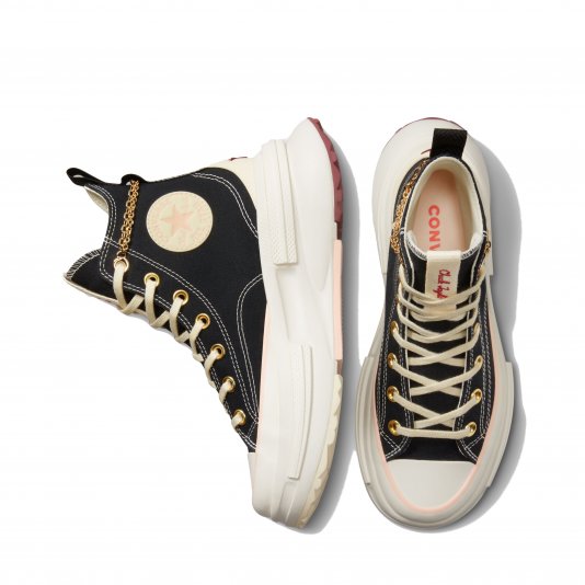 Run Star Legacy CX Gold Chain HI Black/Egret/Back Alley Brick