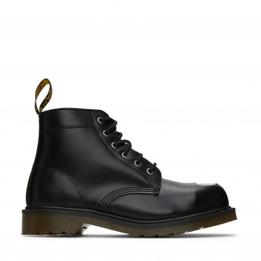 101 Steel Toe Black Smooth