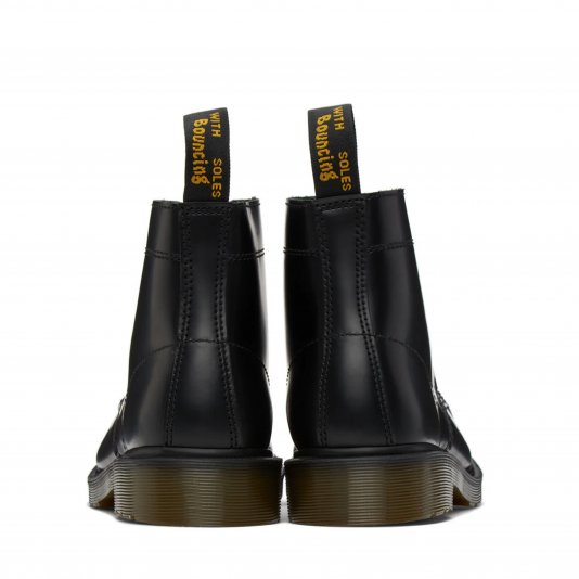 101 Steel Toe Black Smooth