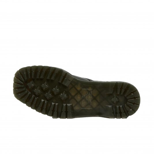 1460 Bex Squared Toe Black Polished Smooth