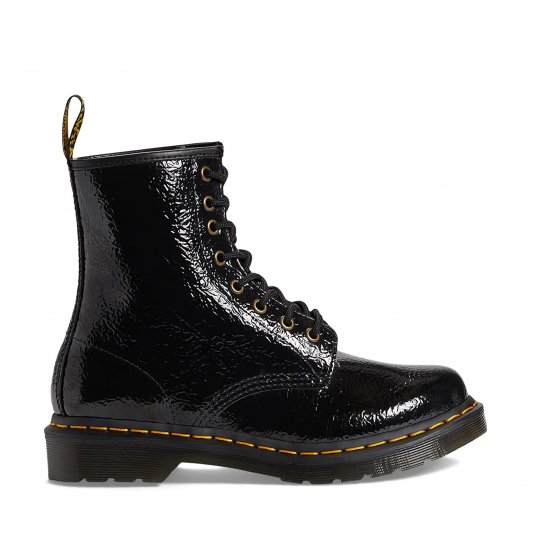 1460 Black Distressed Patent
