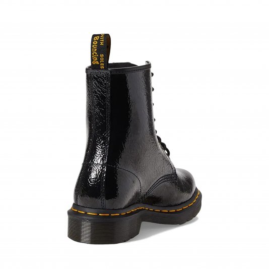 1460 Black Distressed Patent