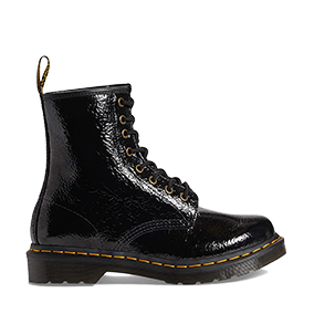 1460 Black Distressed Patent