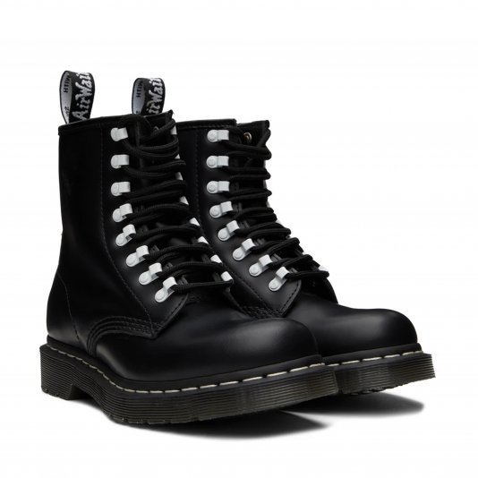 1460 Contrast Hardware Black Smooth