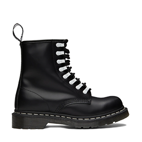 1460 Contrast Hardware Black Smooth