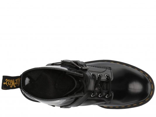 1460 Harness Black Polished Smooth