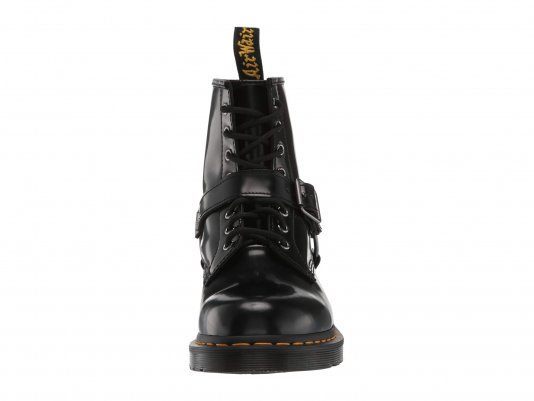 1460 Harness Black Polished Smooth