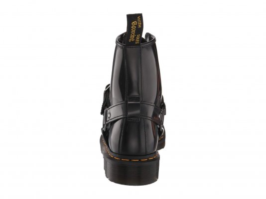 1460 Harness Black Polished Smooth