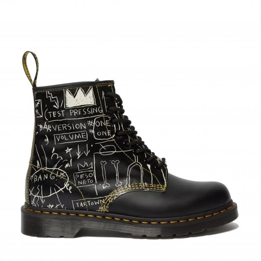 1460 Jean-Michel Basquiat Black Backhand